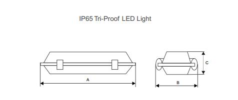 LED Unterbauleuchte CT-LSW36 340lm 4W 36cm